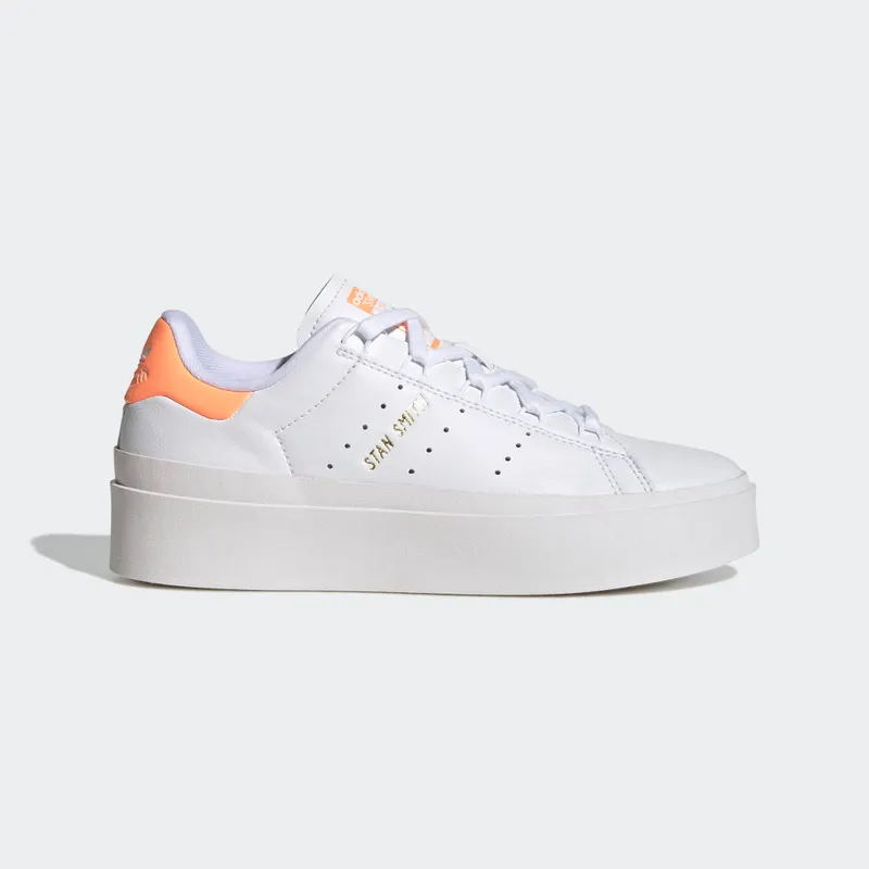 Adidas Stan Smith Bonega Cloud White / Cloud White / Beam Orange (GY9342)