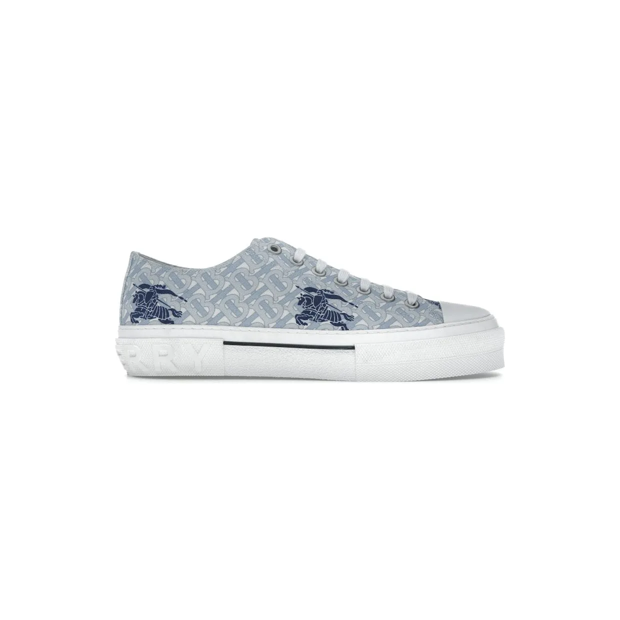Burberry Equestrian Knight Low Top Blue (8071987)