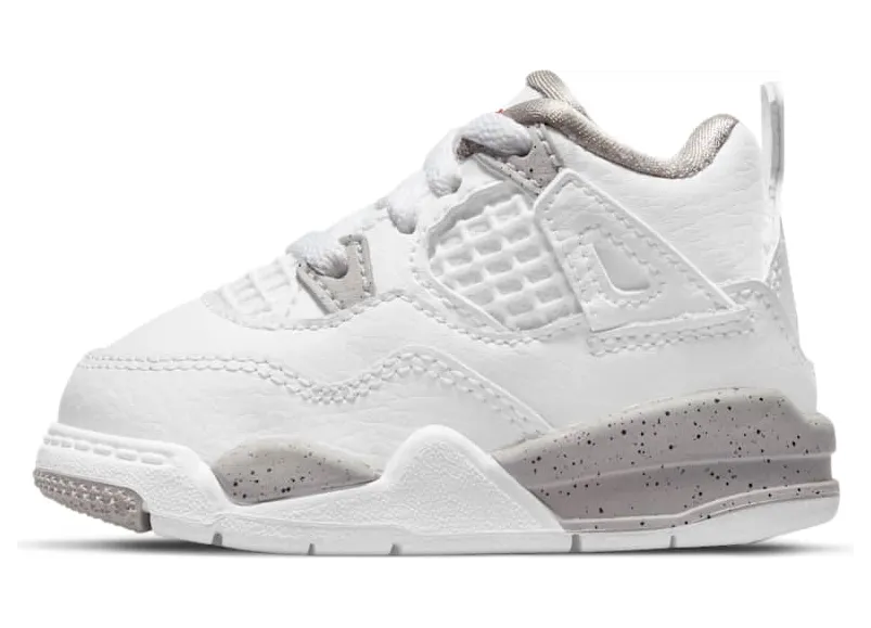 Jordan 4 Retro White Oreo (2021) (TD) (BQ7670-100)