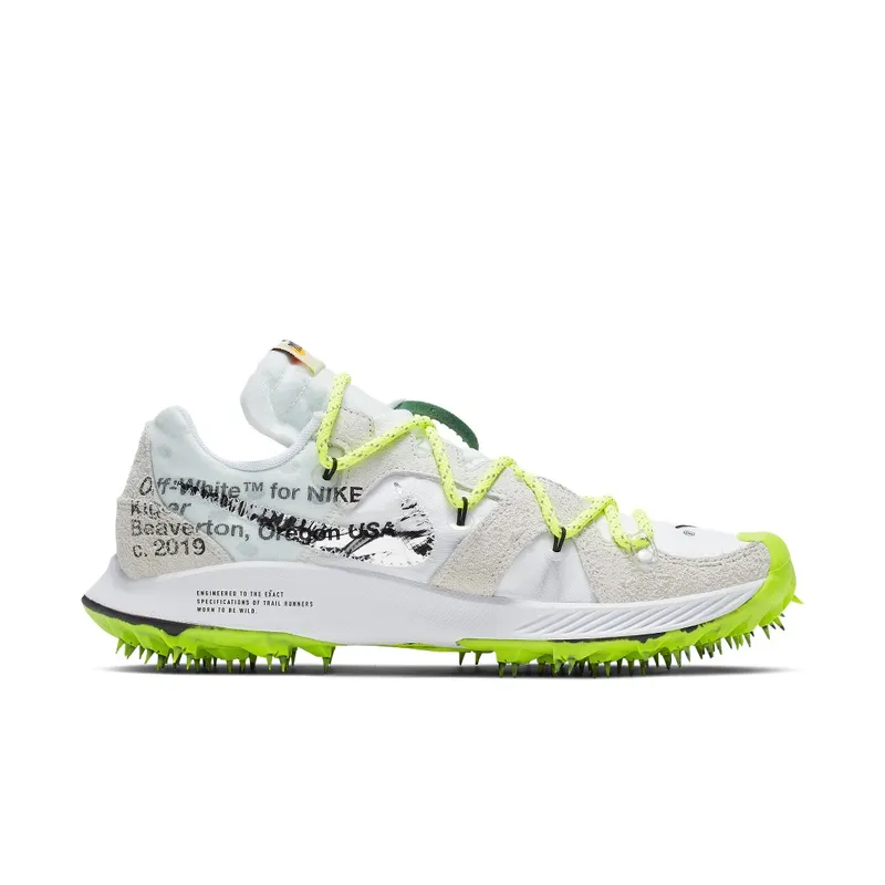 Nike Zoom Terra Kiger 5 Off-White White (W) White/Metallic Silver-Sail-Safety Orange (CD8179-100)