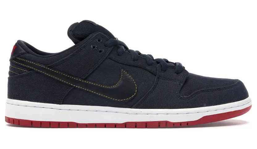 Nike Dunk Low Pro SB QS ‘Levi’s’ Drk Obsdn-Drk Obsdn-Drk Gld Lf (573901-447)
