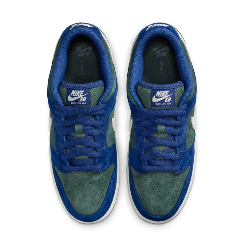 Nike SB Dunk Low Pro Deep Royal Blue/Vintage Green/Sail (HF3704-400)