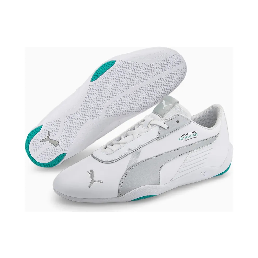 Puma Mercedes F1 R-Cat Machina Motorsport Shoes Silver/Green/White (30684601)