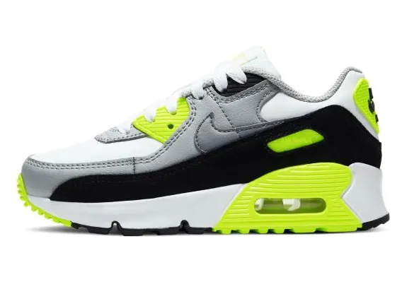 Nike Air Max 90 LTR PS White Volt (CD6867-101)