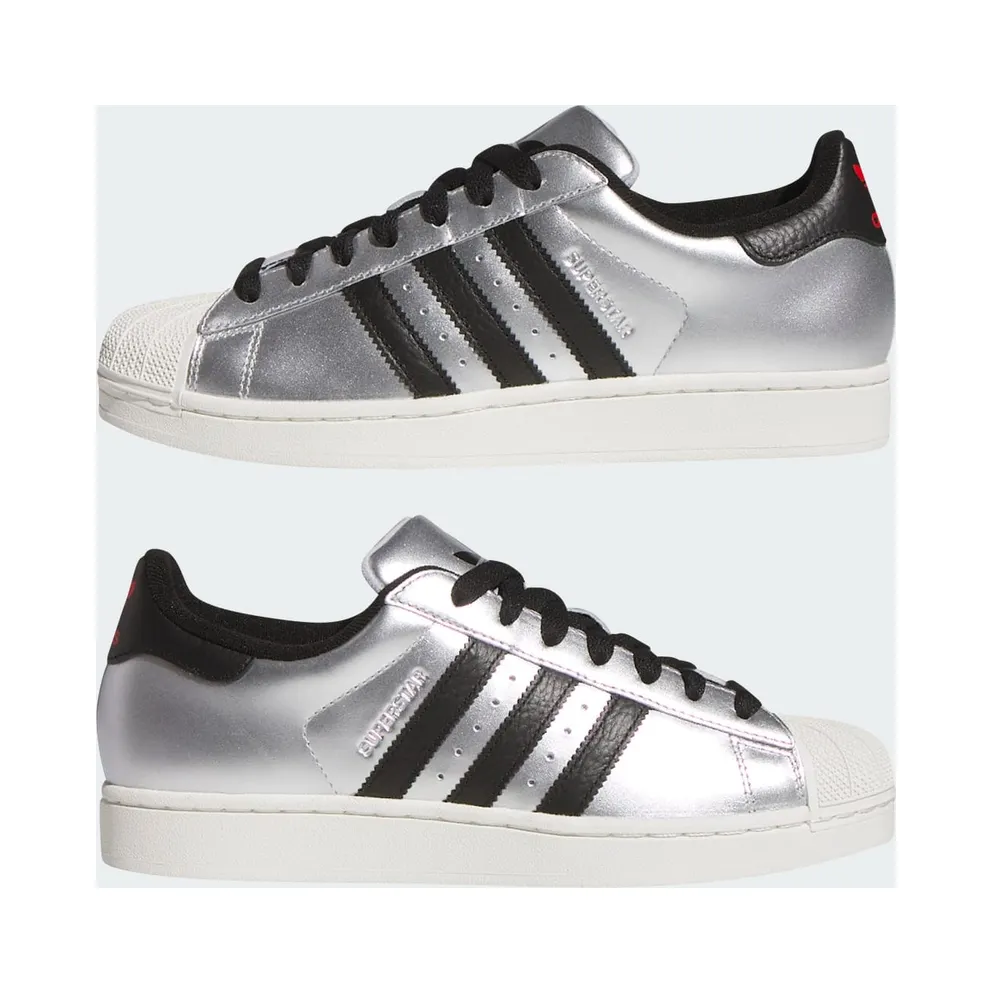 Adidas SUPERSTAR II Silver Metallic / Core Black / Silver Metallic (KI2005)