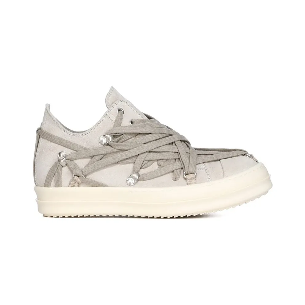 Rick Owens Hollywood Megalace Low Dinge Milk (RU01E5886lVSW1-411)