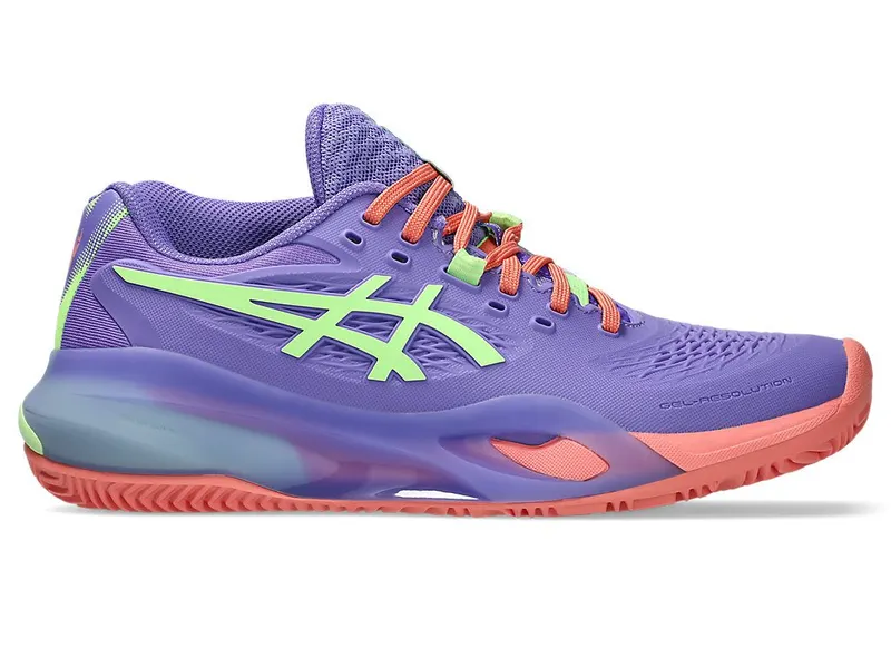 ASICS GEL-RESOLUTION X PADEL “Amethyst / Illuminate Green” (1042A285-501)