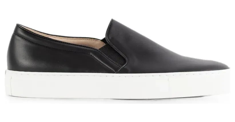 brightway Klassische Slip-On-Sneakers “Black” (BR1402)