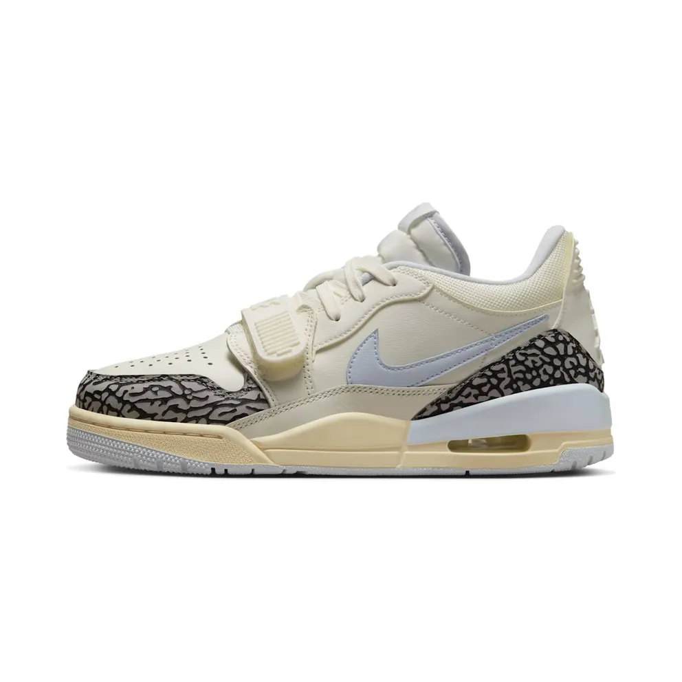 Jordan Legacy 312 Low Sail Cement Grey Black Football Grey (FQ7827-101)