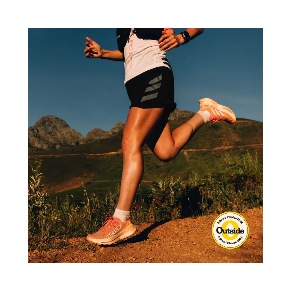 Adidas Terrex Agravic Speed Ultra Trail Running Amber Tint / Crystal White / Semi Spark (IF6597)