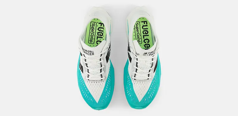 New Balance FuelCell SuperComp Pacer v2 Cyber Jade White Black (MFCRRLL2)