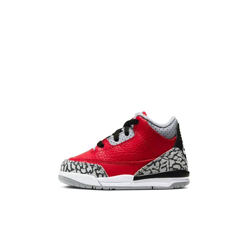 Air Jordan Nike AJ III 3 Retro SE ‘Red Cement’ (TD) (2020) (CQ0489-600)