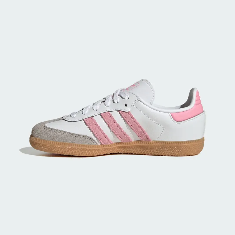 Adidas SAMBA OG Shoes Cloud White / Light Pink / Gum (JQ2024)