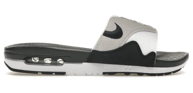 Nike Air Max 1 Slide White Black (DH0295-102)