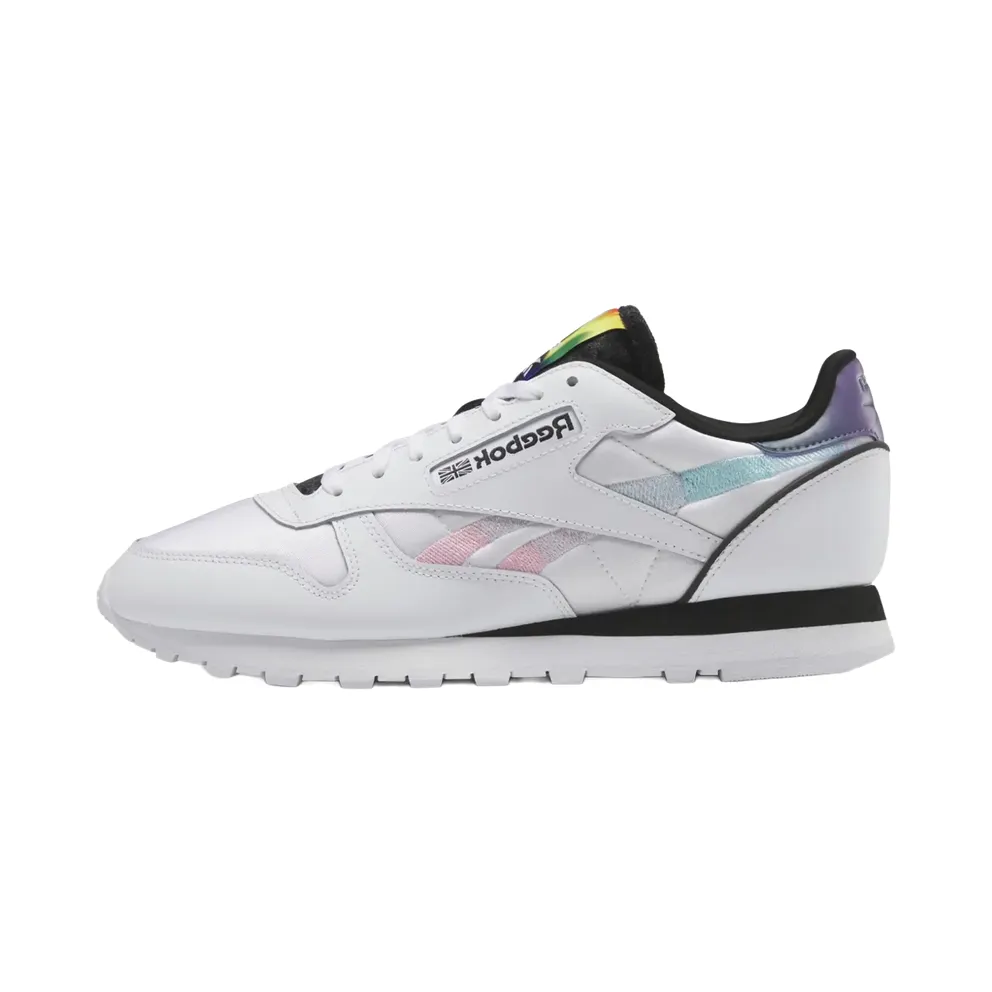 Reebok Nao Serati Classic Leather Shoes Cloud White / Prelude Purple / Core Black (GY9804)