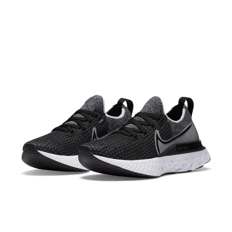 Nike React Infinity Run Flyknit Black White (CD4372-012)