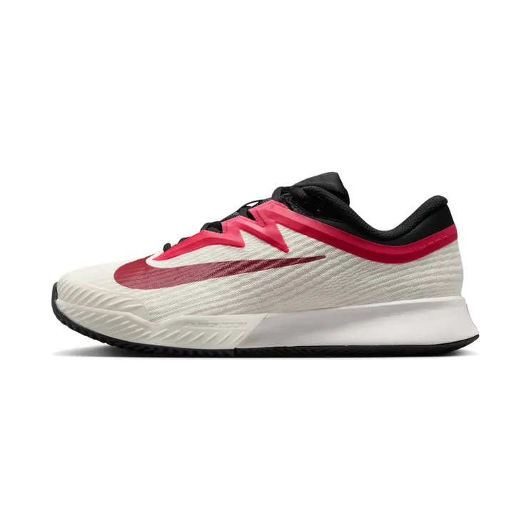 Nike Court Air Zoom Vapor Pro 3 Clay “Pale Ivory / Sail / Team Red / Rush Pink” (HQ6030-104)