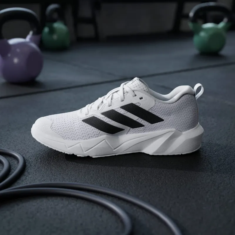 Adidas Rapidmove Go Training Shoes Cloud White / Core Black / Silver Metallic (JQ3934)