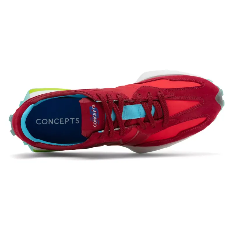 New Balance 327 Concepts Cape Cranberry/White-Lime (MS327CSC)
