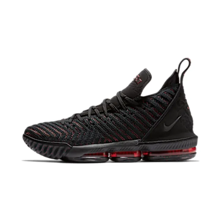 Nike LeBron 16 Fresh Bred “Black / University Red” (AO2588-002)
