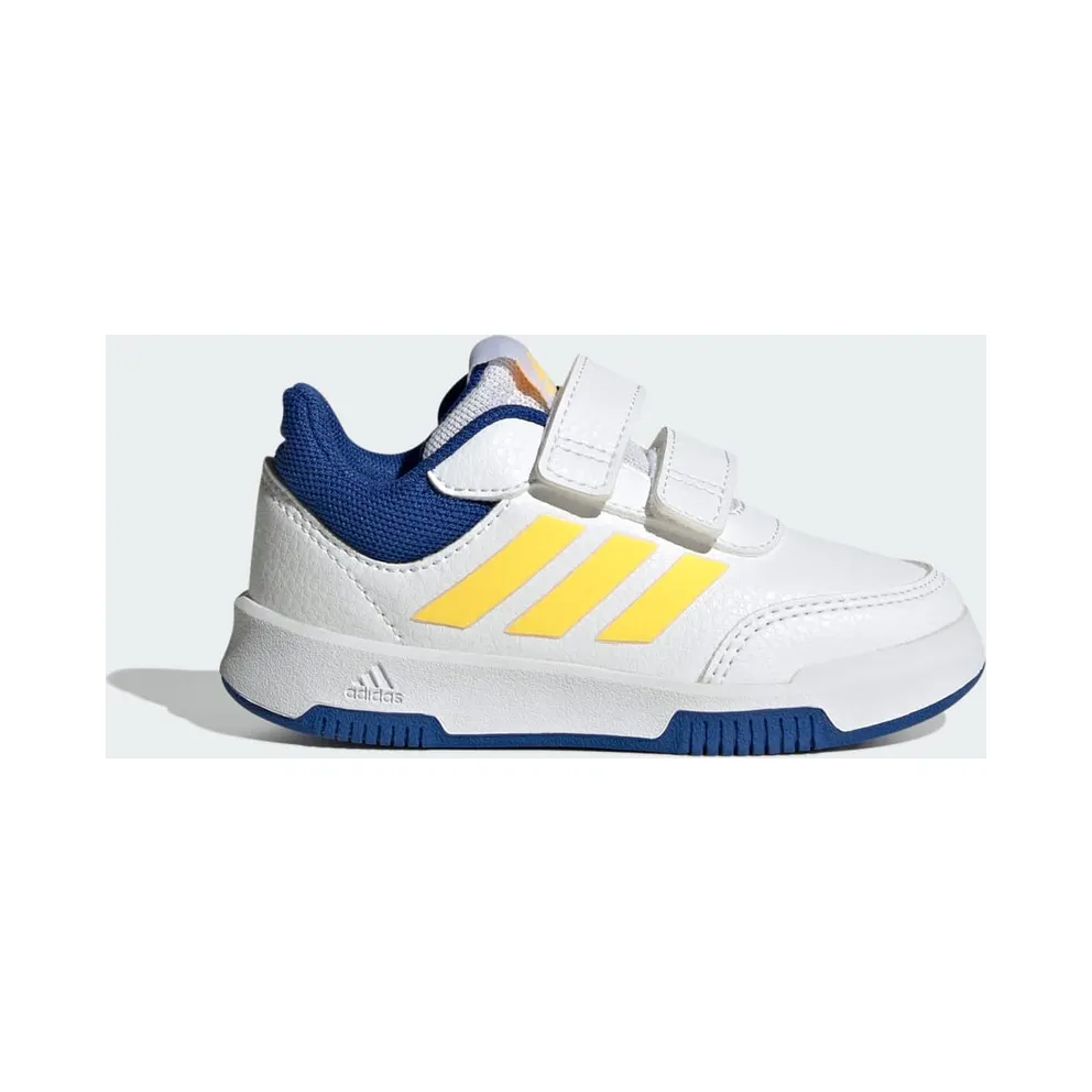 adidas Tensaur Hook and Loop Schuh Cloud White / Spark S24 / Royal Blue (IG8801)