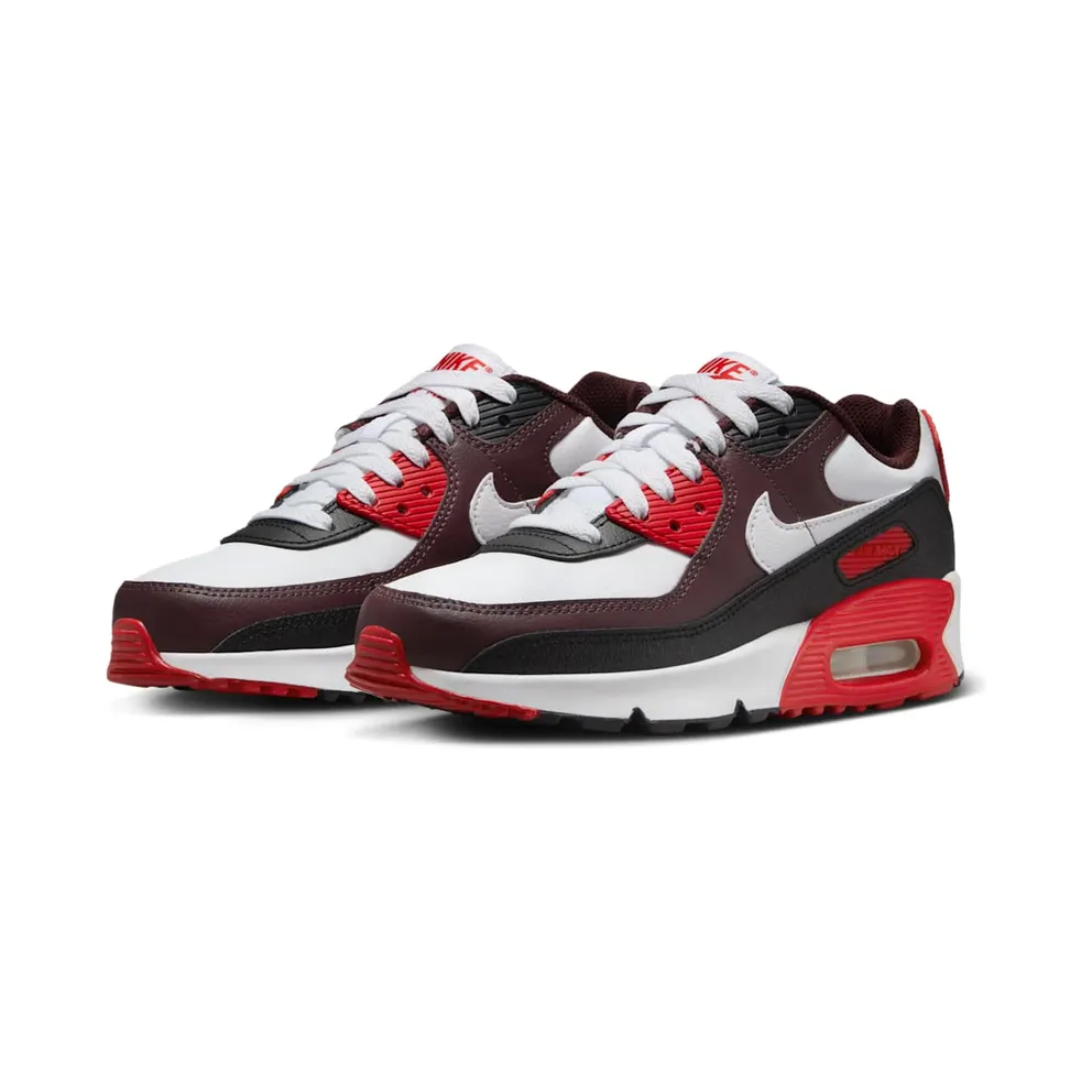 Nike Air Max 90 Burgundy Crush Black University Red White (HF6358-600)