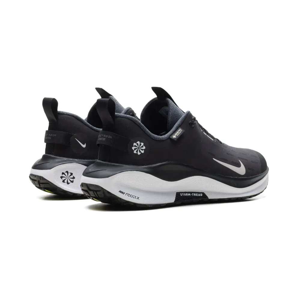 Nike React Infinity Run 4 Gore-Tex “Black Anthracite Volt White” (HQ0265-001)