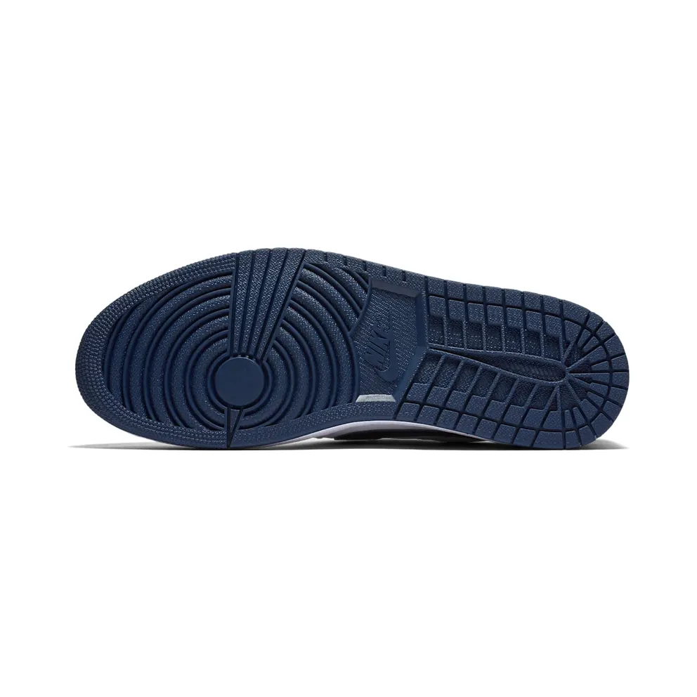 Jordan 1 Retro Low Metallic Blue White/Midnight Navy (705329-106)