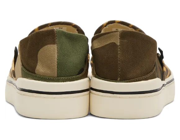 R13 Multicolor Cheetah Camo Slip-On Sneakers (R13S0255-974) (4)