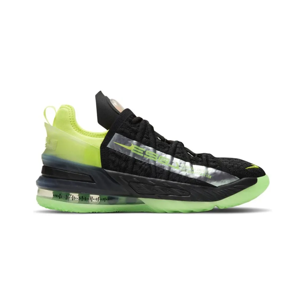 Nike LeBron 18 Black Crimson Volt (CW2760-009)