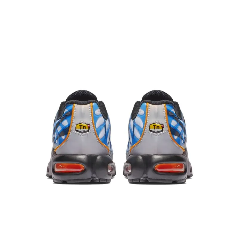 Nike Air Max Plus Deluxe Photo Blue/Wolf Grey-Orange Peel-Black-White-Metallic Silver (815994-400)
