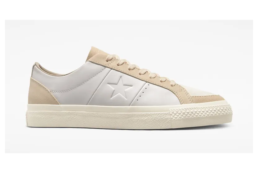 Converse CONS One Star Pro Craft Suede & Leather Pale Putty/natural Ivory