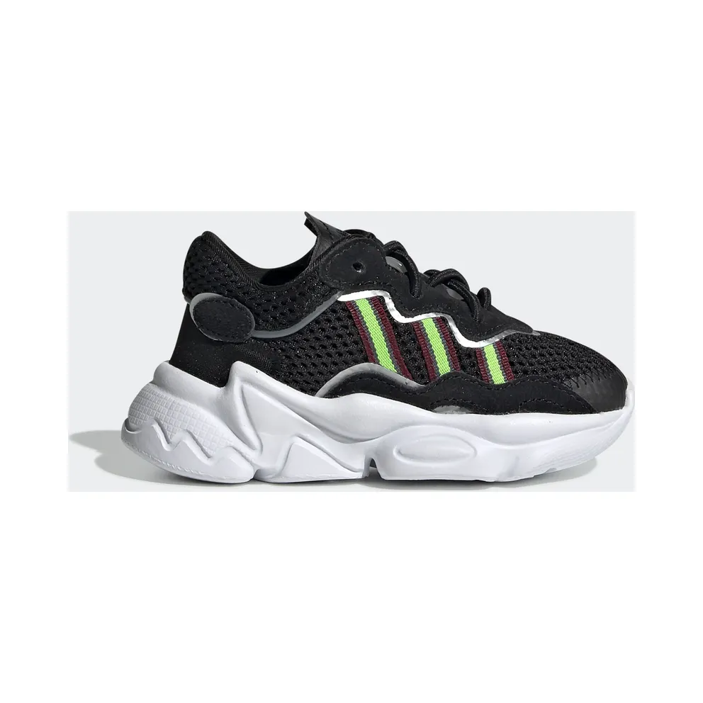 adidas Ozweego Core Black Solar Green (TD)