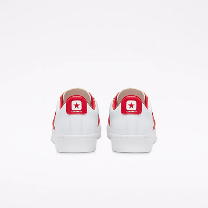 Converse Pro Leather Ox White Red White/University Red-White (167970C)