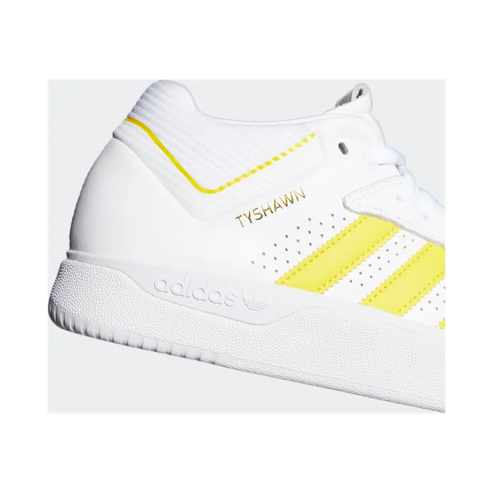 adidas Tyshawn Cloud White / Yellow / Gold Metallic (FY7476)