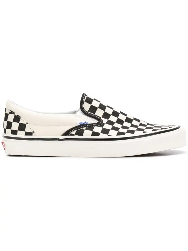 Vans Slip-On-Sneakers mit Karomuster – Schwarz (VA3JEXPU1)