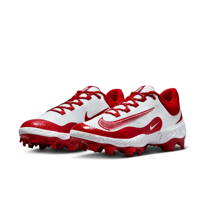 Nike Alpha Huarache Elite 4 Low MCS “White University Red” (FD6255-105)