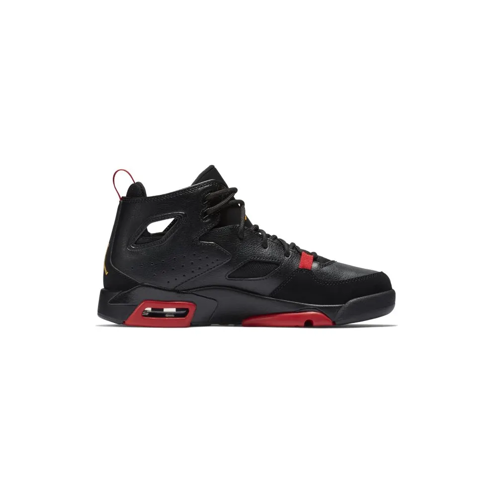 Jordan Flight Club 91 Last Shot (GS) Black/Dandelion-Varsity Red (555472-067)