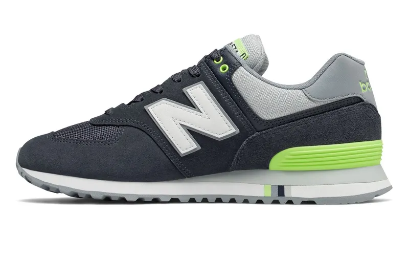 New Balance 574 Summer Shore Bleached NB Navy/Bleached Lime (ML574TFL)