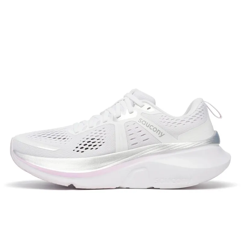 Saucony Guide 18 Womens “White Fuchsia” (S10998-160)