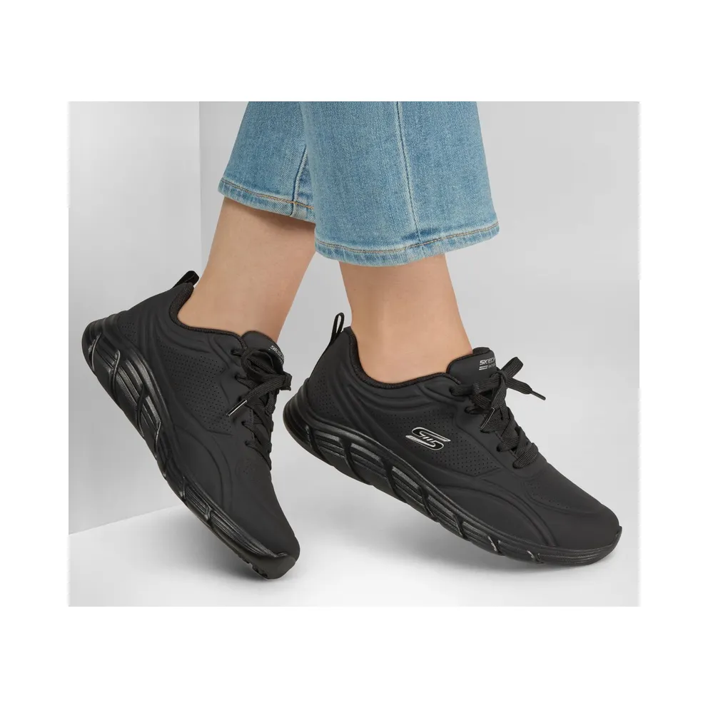 Skechers BOBS Sport B Flex LO – Cool Ease Sneaker Black