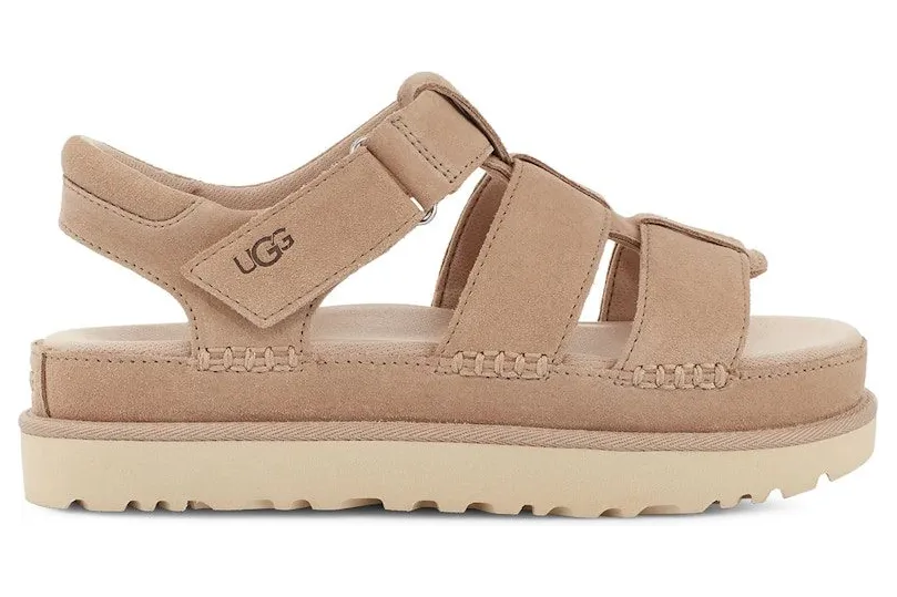 UGG Goldenstar Strap Platform Sandal Driftwood (1137890-DRI)