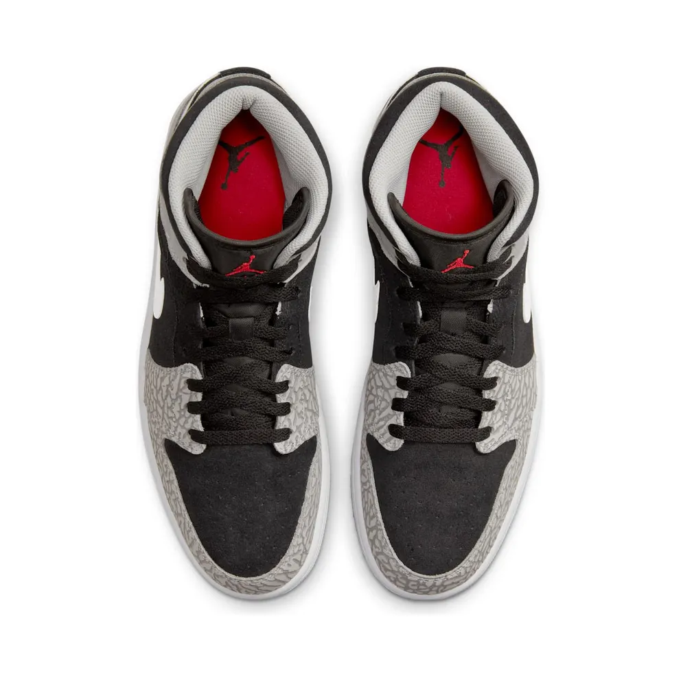 Air Jordan 1 Mid Elephant Print (GS) (DM1200-016)