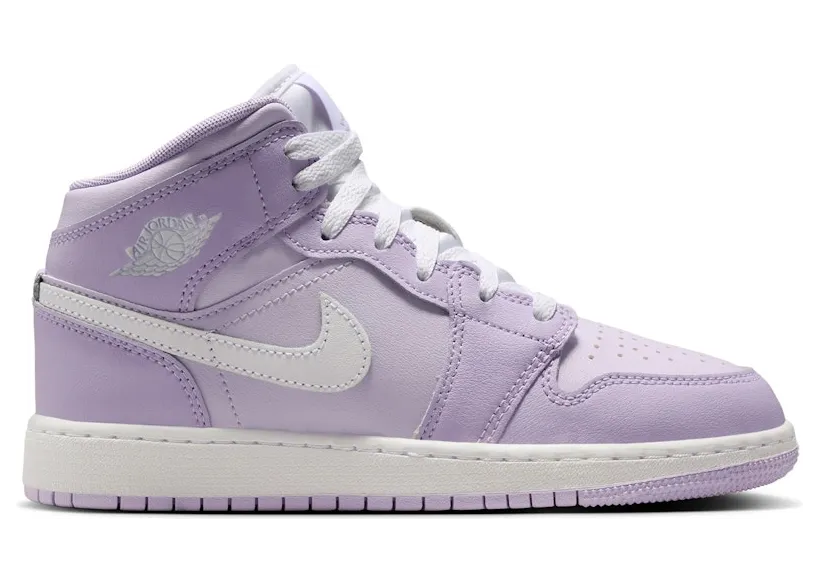 Jordan 1 Mid Violet Mist Barely Grape (DQ8423-502)