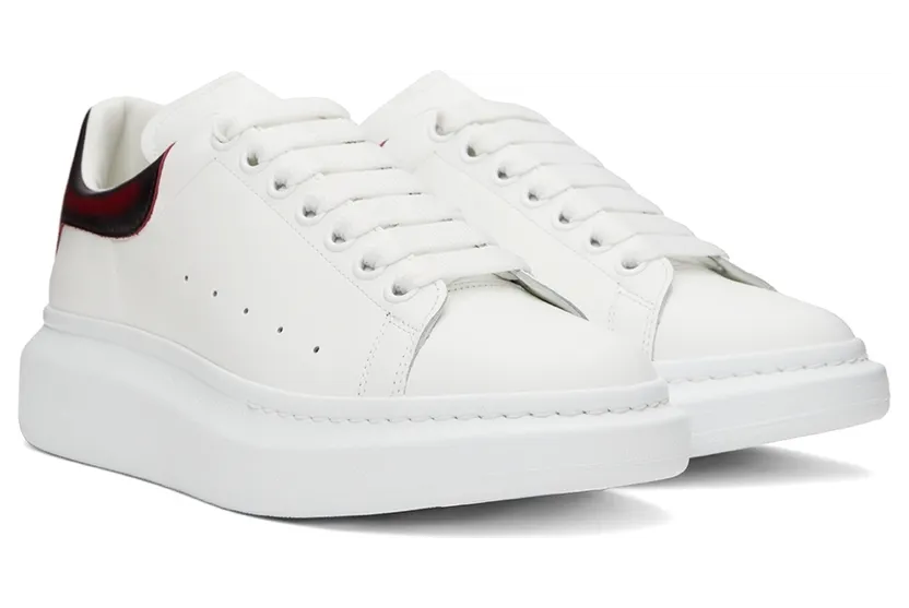 Alexander McQueen White Oversized Sneakers (553680WICGB) (4)
