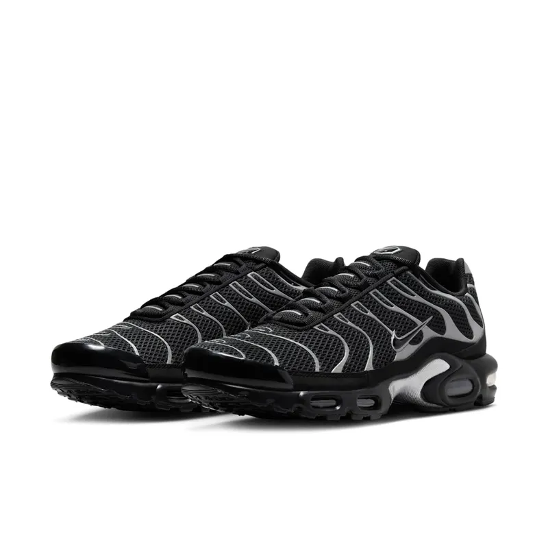 Nike Air Max Plus Premium Black Reflective Silver (HQ3029-001)