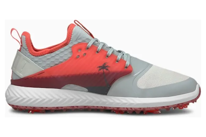 Puma IGNITE PWRADAPT Caged Palms golfschoenen Roze/Grijs (194699-01)