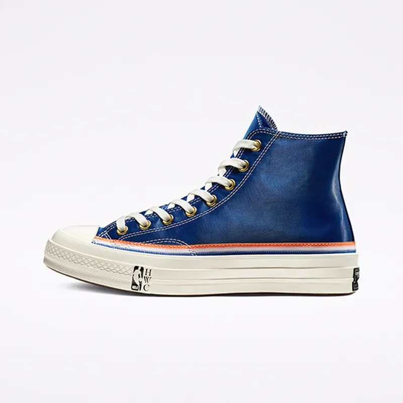 Converse Chuck Taylor All-Star 70s Hi Breaking Down Barriers Knicks Rush Blue/Bold Mandarin-Egret (166815C)