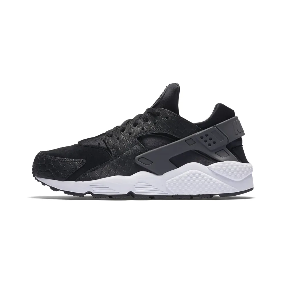 Nike Air Huarache Run Snake Black Dark Grey Black/Dark Grey-White (704830-001)