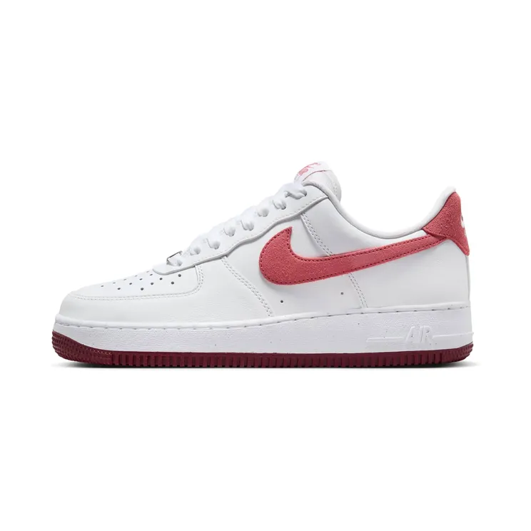 Nike AIR FORCE 1 “White / Team Red / Dragon Red / Adobe” (FQ7626-100)